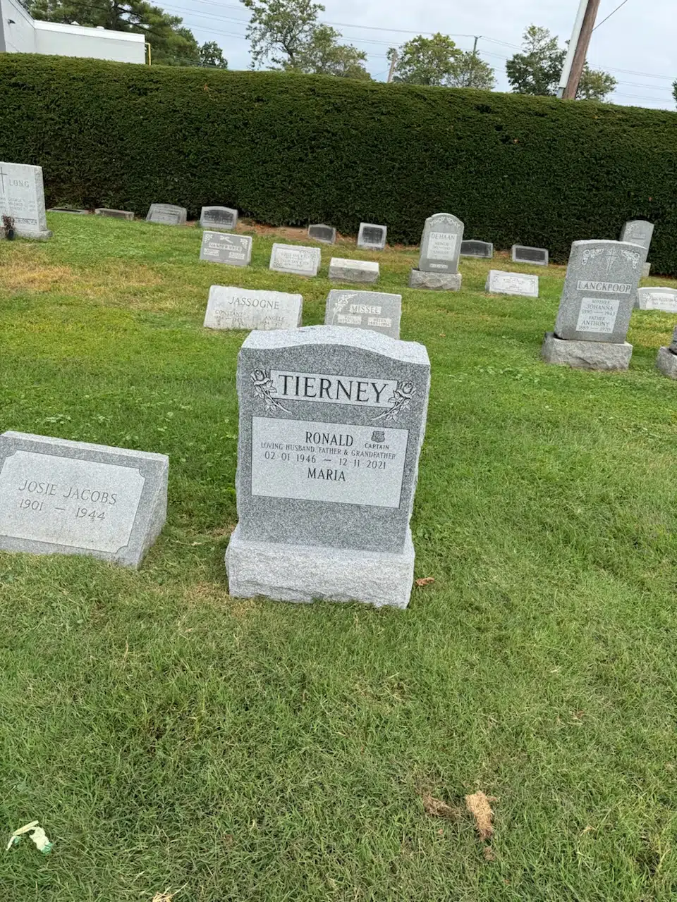 Granite Companion / Double Headstone hand-carved by NJ Companion Stones in NJ — image 5
