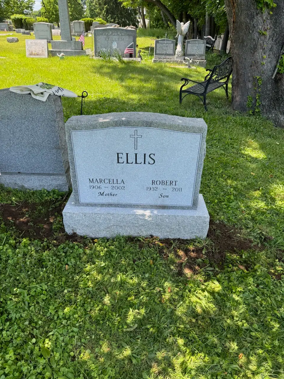 Granite Companion / Double Headstone hand-carved by NJ Companion Stones in NJ — image 4